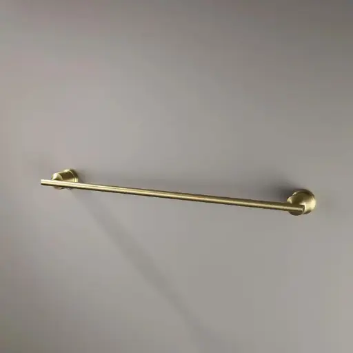 Porte Serviette 60Cm Doré Brosse, Art Déco