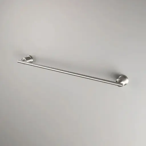 Porte Serviette 60Cm Inox Brosse, Art Déco