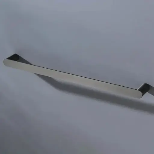 Porte Serviette 59cm Gun métal brossé, Deauville 