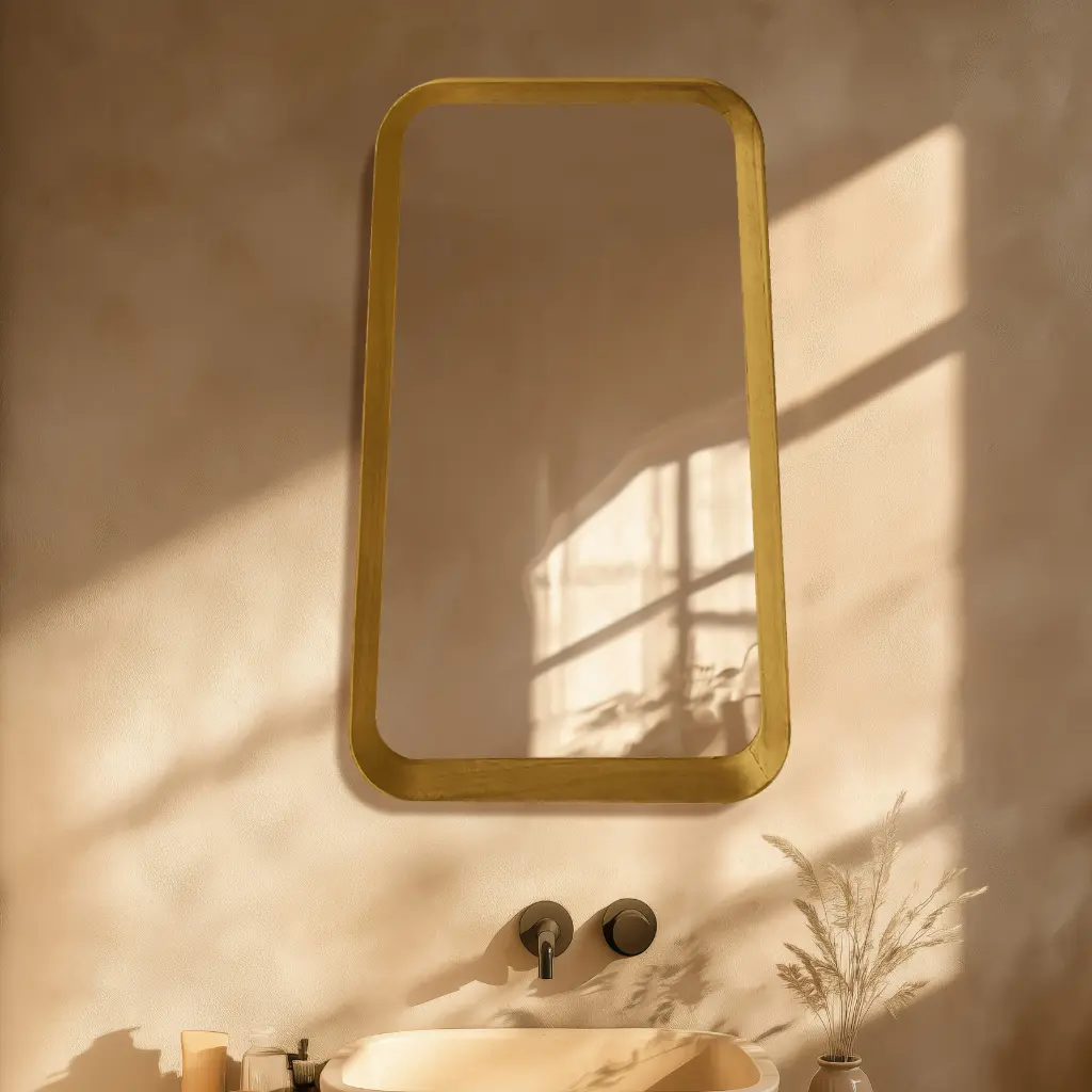 Miroir 50x80cm, cadre Chêne, Asami 