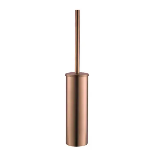 Porte balayette inox a poser, doré rose mat, Chatelet 