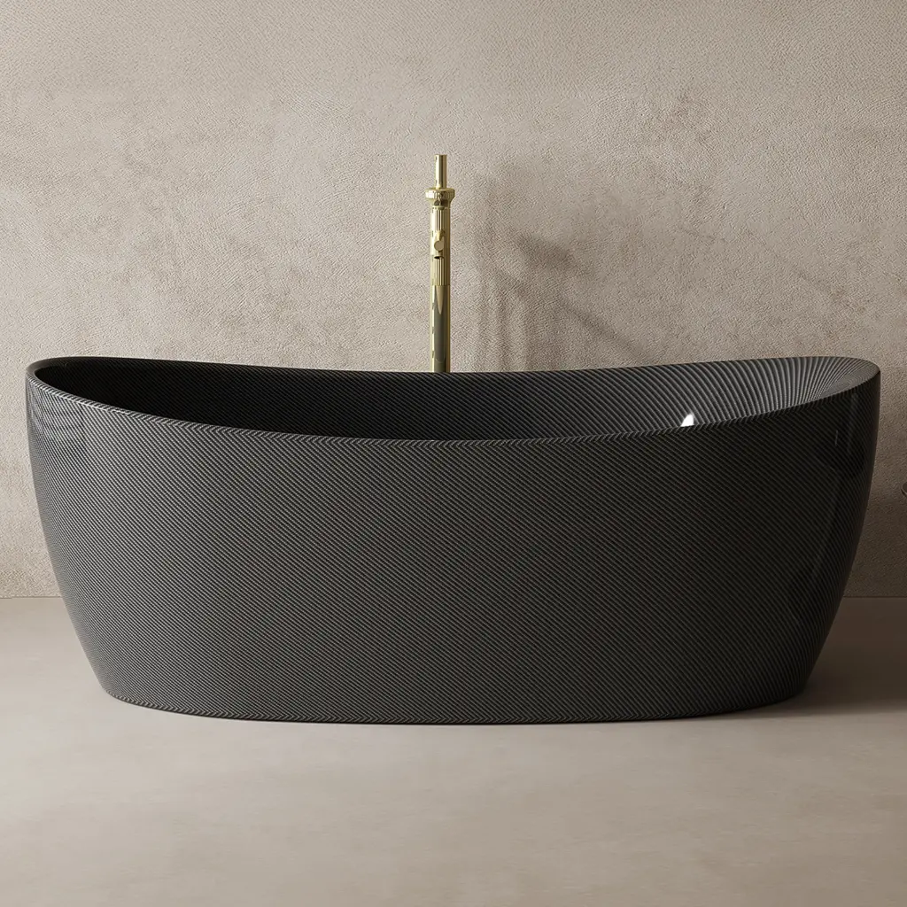 Baignoire îlot, Carbone