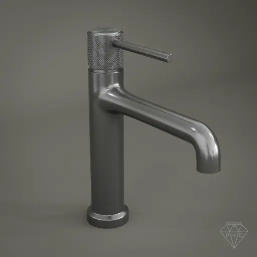 Robinet Mitigeur Lavabo Gun Métal, Bruma