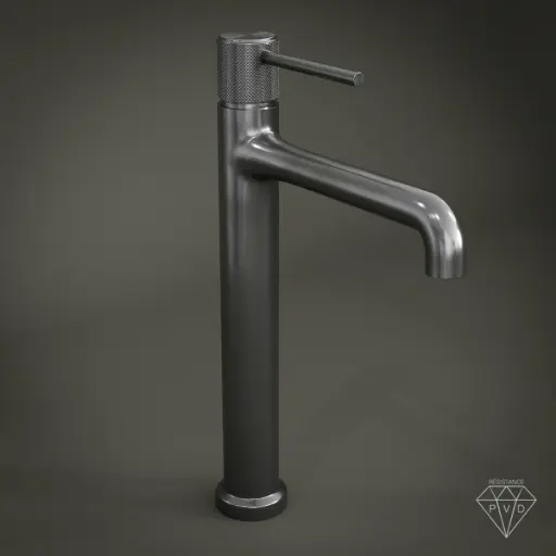   Robinet Mitigeur Lavabo haut Gun métal, Bruma