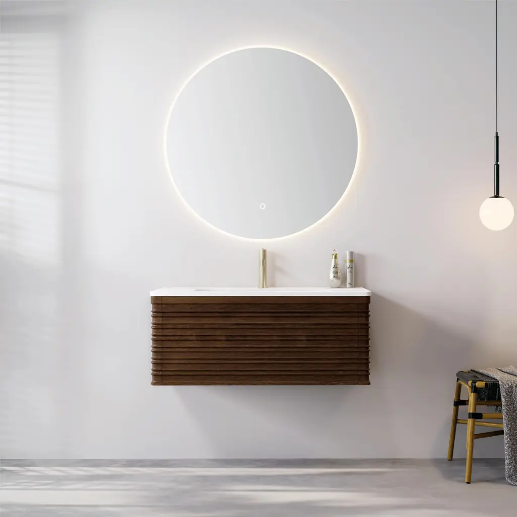 Ensemble complet meuble salle de bain 100cm, – Riga