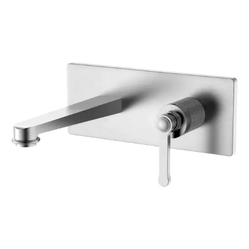Mitigeur lavabo encastré, Chrome, César 