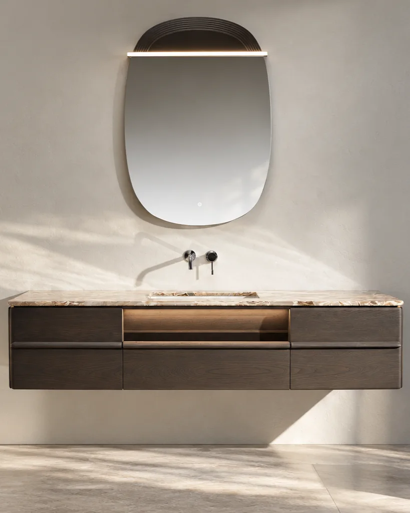 Ensemble complet meuble salle de bain, Onyx
