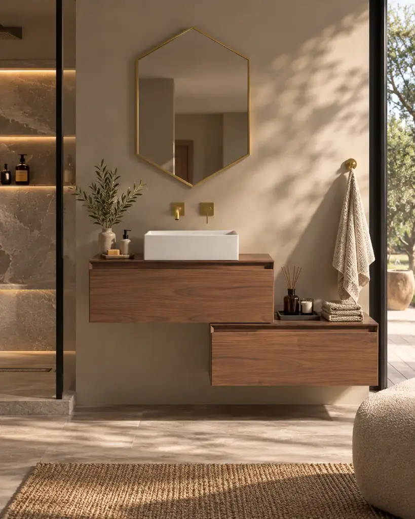Meuble salle de bain 80 cm, Aurélien