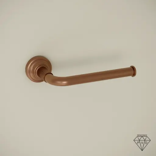 Porte papier ouvert, doré rose brossé, César 1        