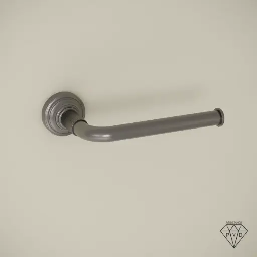 Porte papier ouvert, gun métal, César 1           