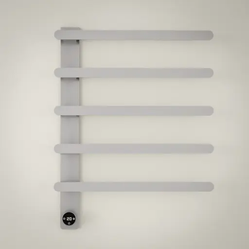 Sèche serviette 90W, Inox brossé, Solar      