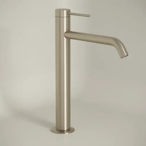 Mitigeur lavabo surélevé, Champagne, Madeleine   