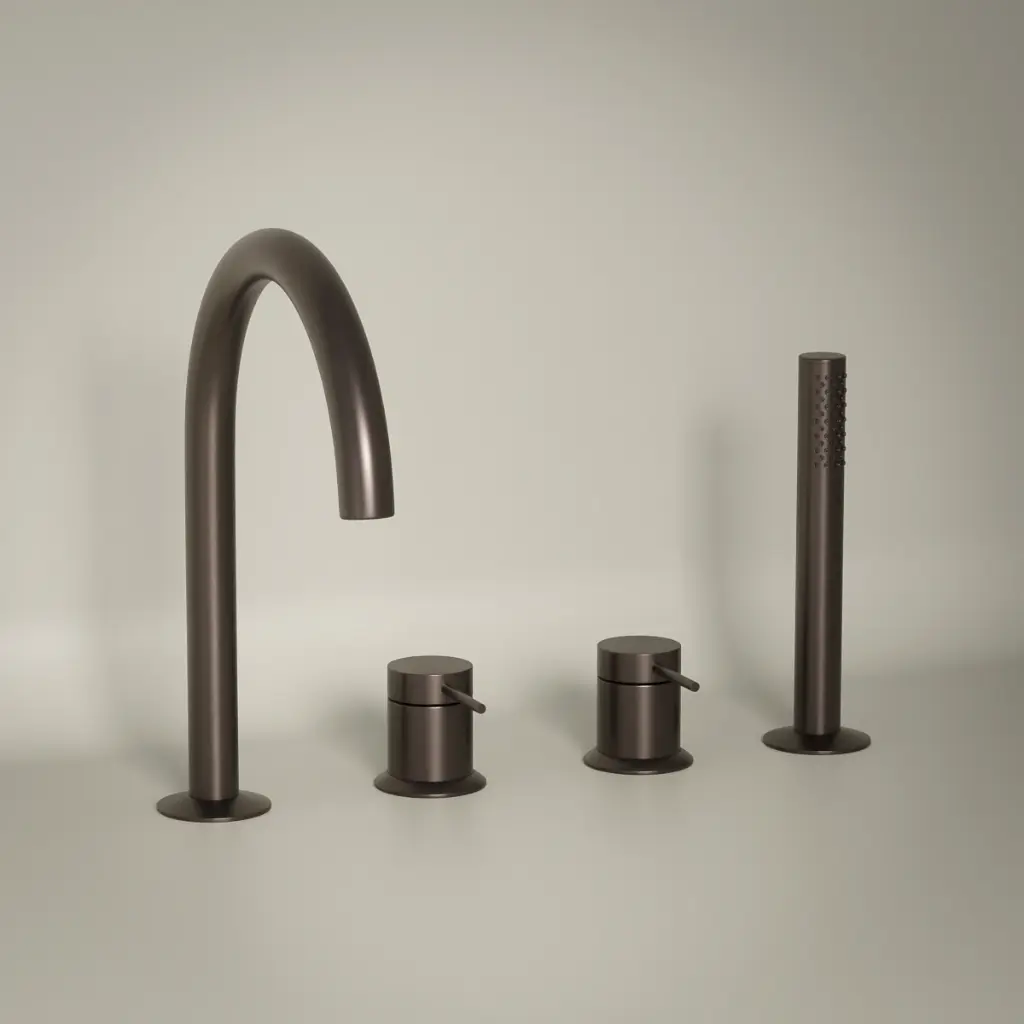 Robinet mitigeur bain-douche de plage, Café, Madeleine            